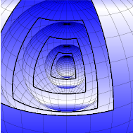 picture of a hole in a sphere